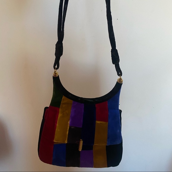 Vintage Suede shoulder bag - Picture 5 of 5